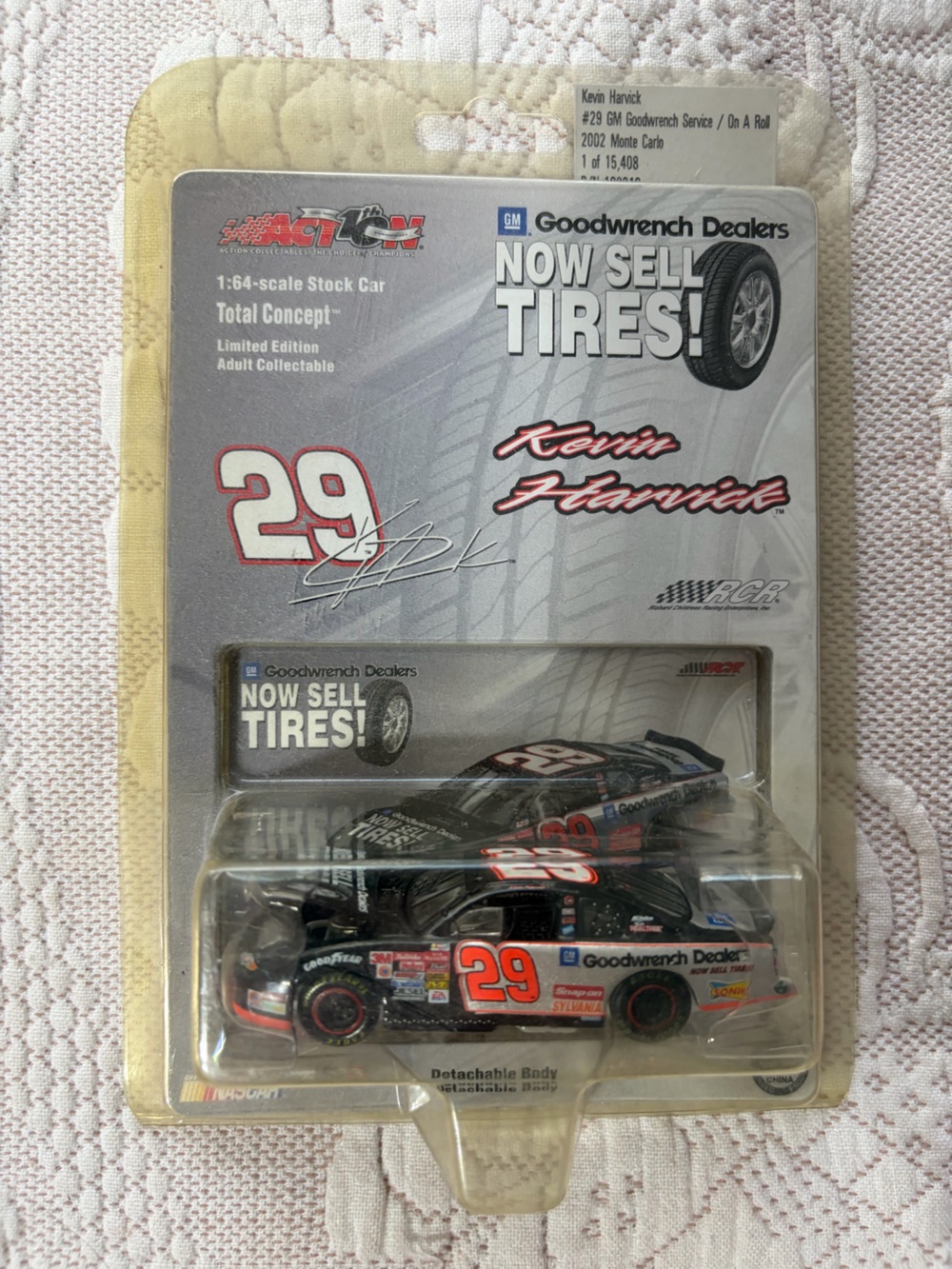 NEW Kevin Harvick #29 Black Kids Toy Race Car GIFTS